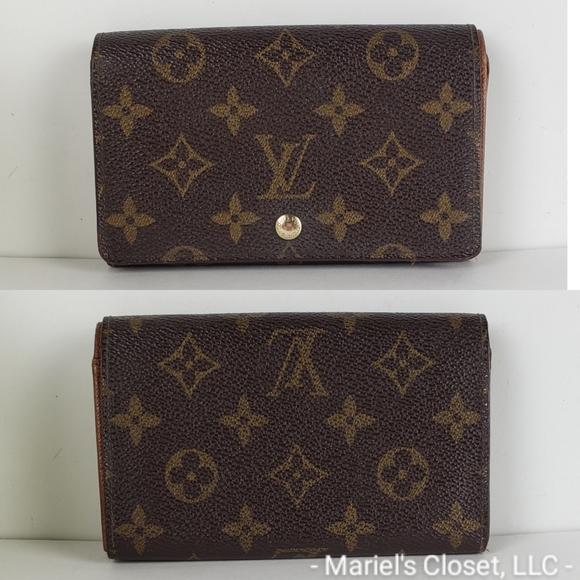 Authentic Louis Vuitton Porte Monnaie Billets Tresor #2730M - Picture 3 of 8